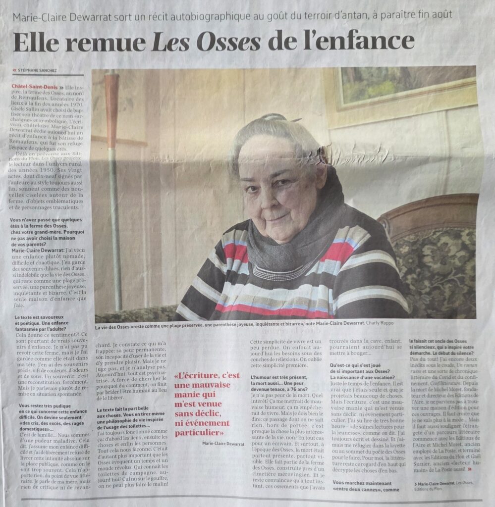 Les Osses, Marie-Claire Dewarrat
