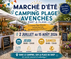 Marché d'été à Avenches